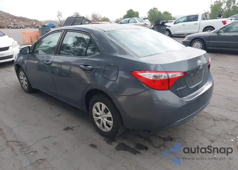 2015 Toyota Corolla L из США, поврежденный, VIN 5YFBURHE3FP243897